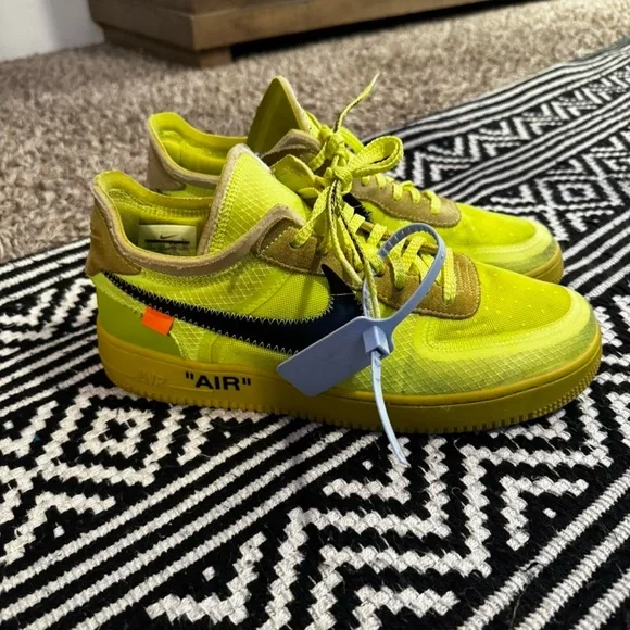 Off-white Air Force 1 “volt” color way - Picture 7 of 8